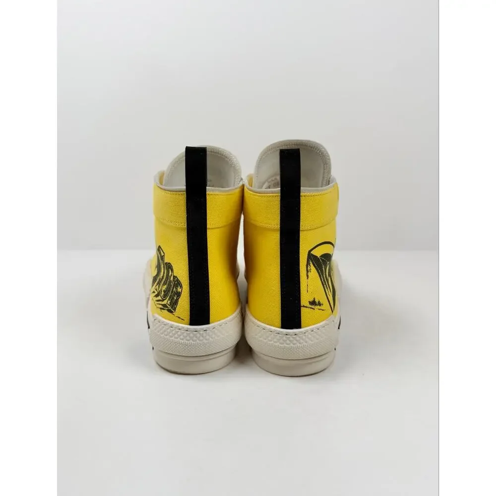 Size 44EU/11US Dior B23 High Canvas Yellow